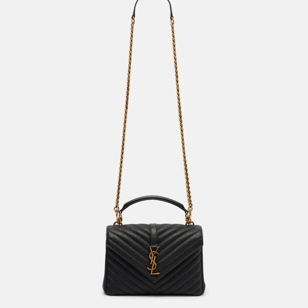 Authentic Saint Laurent college medium should bag new without tags - Picture 2 of 13